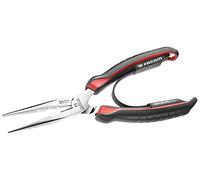 Facom Alicate 1/2 redondo 185A.20CPE – 200 mm, bocas finas estriadas, corta-cable
