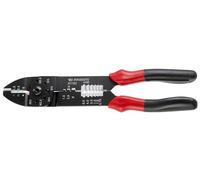 FACOM Alicates de Engatillar Estándar para Terminales Preaislados y Pelados, Engatillado para 1,5-2,5-6 mm², Pelado de 0,75 a 6 mm², Función Cortacables Integrada, 449B