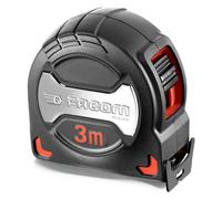 Facom cinta métrica grip series 3m, revestimiento blando resistente a