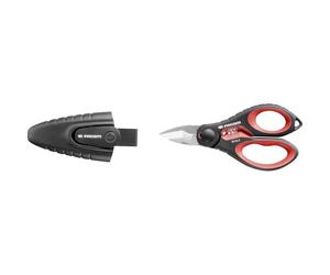FACOM Cizalla Bi-Material de Gran Esfuerzo, Estructura Completa en Acero, Cortador de Cable Ø 50mm, Ranura para Extracción, Hoja de Acero Inoxidable, Soporte con Clip para Cinturón, 841A.3PB