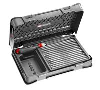 Facom Composición de destornilladores 3 en 1 Protwist multicuchillas con 15 cuchillas, mango ergonómico bimaterial, trinquete de 45 dientes - ATCL.2A15