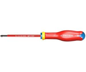 Facom Destornillador, Rojo, 4,5 x 100 mm
