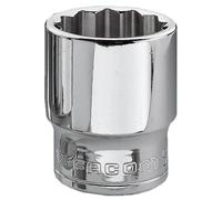 Facom Vaso J.24 3/8" 12 caras 24 mm