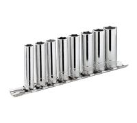 Facom J 40E - JUEGO DE 9 VASOS 3/8 EN RACK