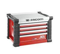 Facom Jet.C4M3A - Cofres JETM3 (4 cajones), Color Rojo