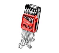 Facom Juego de 14 llaves combinadas métricas mixtas 7-24 mm con funda portátil 440.JP14PB