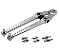 Facom llave para tuercas con orificios, capacidad 20-100mm, ajuste tip