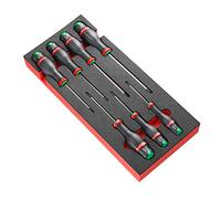 FACOM MODM.ATXR - Juego de 7 destornilladores Torx PROTWIST en módulo de espuma