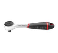 Facom Trinquete de potencia impermeable 1/4" R.161B - 72 dientes, IP51, mango bi-material, 410 g