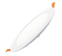 FACTORLED DOWNLIGHT LED REDONDO EXTRAPLANO 20W OSRAM, LAMPARA CIRCULAR SLIM EMPOTRABLE TECHO MARCO BLANCO, GRAN LUMINOSIDAD, LUZ BLANCA 3000K-4000K-5700K