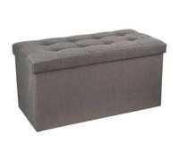 Factory Cuadros Baúl Plegable Doble LYSANDRE Gris - Medidas 76x38x38cm