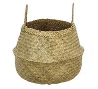 Factory Cuadros - Cesta Plegable Danilo Caña Natural / Macetero Planta - Dimensión 40 X 41 Cm