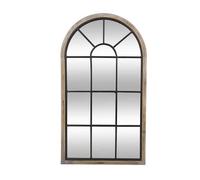 factory cuadros - Espejo de metal negro ventana Zack