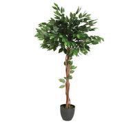 Factory Cuadros - Ficus Artificial 120cm | Decorativo Realista Alta Calidad