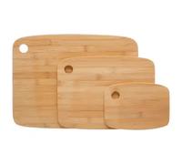 Factory Cuadros - Juego de 3 Tablas de Cortar de Bambú - 3 Tamaños Diferentes
