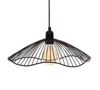Factory Cuadros Lámpara Colgante Gopergo Metal Negro - Diseño Moderno