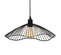Factory Cuadros Lámpara Colgante Gopergo Metal Negro - Diseño Moderno