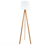 Factory Cuadros Lámpara de Pie Trípode de Bambú Florencia 160cm - Estilo Moderno