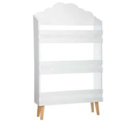 Factory Cuadros Libreria Infantil Noah Blanca | Estantería Infantil | Mueble Infantil | Dimensión del Producto: 58 X 18 X 100 Cm | Material: Madera - Armarios Infantiles