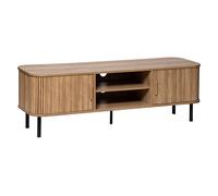Factory Cuadros Mueble TV Dos Puertas Montreal Blanco 140x40x46 Cm