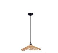 Factory Cuadros - Natural Alejandría - Lámpara de Techo - 35 X 35 X 9 Cm - Estilo Natural | Iluminación Elegante