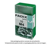 Fadix 10917860 Tuerca Mariposa Cincada M 4 Caja 10 Unidades