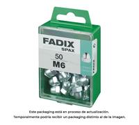 Fadix Tuerca Ciega M 6 Acero Cincado M 50 Unidades DIN 1587 Referencia 10918218