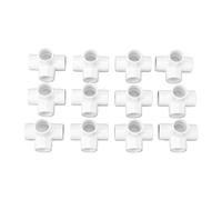 Fafeicy 12 Piezas Accesorios para Tubería de PVC, Conectores de Agua de 4