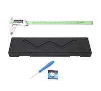 Fafeicy 300mm Calibrador a Vernier digital, calibre de regla electrónica de acero inoxidable, precisión de 0,01 mm, con de medición de mm/pulgadas, para medición de bricolaje (300mm)