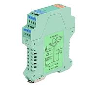 Fafeicy Aislador de Señal DC24V 1 Entrada 1 Salida 4-20mA Control PLC Analógico Transmisor de Corriente Aislador de Montaje en Riel DIN con Placa Central Mejorada para de Control
