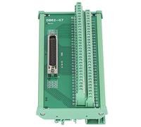 Fafeicy Bloque de Terminales de 3 Filas, Conector Hembra Macho Adaptador, Placa de Ruptura Módulo DC 60V con Base de Cobre y Etiquetas Impresas para Cables 14-26AWG (DB62-M7)
