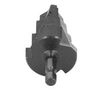 Fafeicy Broca Escariadora de Tuberías, Escariador Escalonado de Vástago Hexagonal Universal HSS de 3 Flautas, Alta Concentricidad, Herramienta de Ajuste de Límite de Expansión única para Tuberías