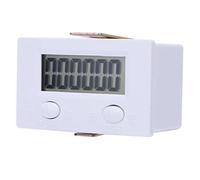 Fafeicy Contador Digital BERM 6 Dígitos Pantalla LCD, Contador Electrónico con Panel y Puesta a Cero Externa, para Conteo 0-999999
