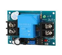 Fafeicy Controlador de Sobredescarga de BateríA de 12 V, Tablero de Protección de bajo Voltaje ABS, Corte de bajo Voltaje LM358 30 A con Alarma de Luz Sonora para Sistemas de Baterías RV Marine Solar