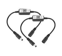 Fafeicy Controlador LED Atenuador Bluetooth 6A Salida DC 5-24V con Atenuación Remota Inalámbrica 0-100 para Tiras de Luces LED de un Color
