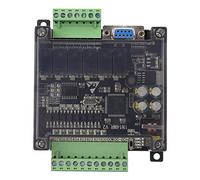 Fafeicy Controlador Lógico Programable Placa PLC Módulo de relé de 8 Entradas y 6 Salidas DC24V MCU Industrial de 32 Bits con Velocidad de Baudios de 38400 para Enlace HMI y Programación