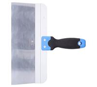 Fafeicy Cuchillo de Patada para el Tipo de Automóvil con una Grilla de Goma Suave, 420 Medidores de Sonido de Acero Inoxidable (12 pulgadas 300 mm)