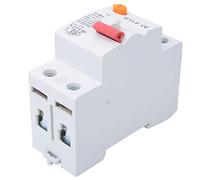 Fafeicy Disyuntor de Corriente 2P 63A 230VAC RCCB con Capacidad de Cableado de 25 Mm Par de 3,5 Nm para Seguridad Eléctrica Residencial Comercial Industrial (25A)