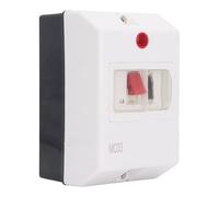 Fafeicy Disyuntor Protector de Motor Eléctrico, ABS Impermeable, 6-10A, 230V/240V/400V/415V/500V/690V, con Lámpara de Señal