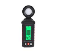 Fafeicy Fotómetro Digital, Medidor de Iluminancia 0-200000 Lux con Pantalla LCD Retroiluminada, Muestreo de 0,5 S, Apagado Automático, para Fotografía, Plantas, Iluminación Interior