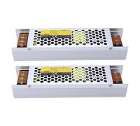 Fafeicy Fuente de Alimentación LED 60W AC 185V-264V a DC 12V 5A Convertidor de Conmutación de Voltaje Constante con Protección contra Sobrevoltaje Protección contra Cortocircuitos (24V)