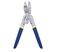 Fafeicy Herramienta de Prensado de Cables de Acero, 4 Posiciones, 0,1-2,2 Mm, con 300 Fundas de Aluminio para Cables de Acero, Cuerdas para Perros