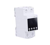 Fafeicy Interruptor Automático WiFi, Ajustable 1-80 A, Pantalla Digital | ABS, WiFi, Uso Residencial Industrial, Protector de Voltaje, Reinicio de 5 S, Pantalla Digital