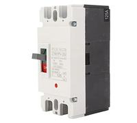 Fafeicy Interruptor Disyuntor de Batería Solar 125A 2P Caja Moldeada CC MCCB DC1000V 20KA Capacidad de Ruptura con Contacto de Aleación de Plata para Solar Fuera de la Red Protección