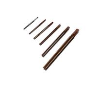 Fafeicy Juego de Escariadores Cónicos Manuales, Escariador Cónico 1:50 de Acero Aleado, 6 Piezas 3 Mm-10 Mm, for Mecanizado y Ajuste de Orificios