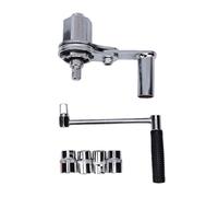Fafeicy Kit de Llave Multiplicadora de Par 40CR Extractor de Tuercas de | Kit de llave multiplicadora de torsión 40CR Extractor de tuercas Relación 1:16 680NM con 4 enchufes Unidad de 1,2 pulgadas