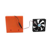 Fafeicy Kit de Ventilador de Panel Solar, Ventilador de Energía Solar de 5 W, 12 V con Soporte, de Ventilación de Escape Portátil, Alta e Conversión para Gallinero, Invernadero Al Aire
