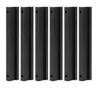 Fafeicy Manija en Forma de T Tirador de Gabinete de Aleación de Aluminio Manija del Cajón de la Puerta del Gabinete de Cocina de 64 Mm Fácil Instalación con Destornillador de Cabeza Cruzada para