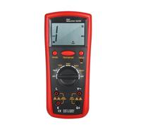 Fafeicy Medidor Digital de Resistencia de Aislamiento, Rango Automático 0.1MΩ-2000MΩ, Voltajes de Prueba de 100V-1000V, con Pantalla LCD y Retención de Datos para Pruebas de Equipos