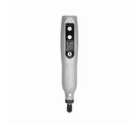 Fafeicy Mini Amoladora Eléctrica Rectificadora Recargable de 5 Velocidades Batería de Litio de 2000 MAh con Iluminación para Pulido de Tallado de Piedra de Madera de Jade (GREY)